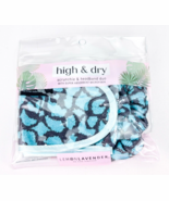 Lemon Lavender High Dry Scrunchie Headband Duo Super Absorbent Microfibe... - $7.95