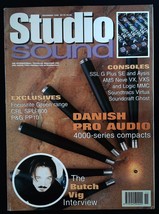 Studio Sound Magazine November 1996 mbox1380 Danish Pro Audio - £5.67 GBP