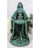 Irish Triple Goddess Danu With Cauldron Statue 9&quot;H Don Source Of Wisdom ... - €34,13 EUR
