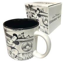 Vintage Walt Disney STEAMBOAT WILLIE Collectible 90s Retro Mug - Japan - $28.00