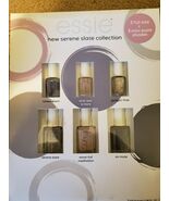 Essie New Serene Slate 3 Full Size+3Mini Shades Nail Lacquers OPEN BOX - €10,63 EUR