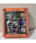 Christopher Radko Shiny Brite Set of 9 2014 Halloween Ornaments Bulbs / ... - $753.26 MXN