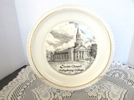 RELIGIOUS COLLECTOR PLATE CHRIST CHAPEL GETTYSBURG COLLEGE PA 1953 - £14.86 GBP