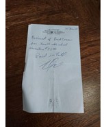 1968 UEL GARDNER LETTERHEAD SIGNATURE Wilderness Ski Balsams Dixville No... - $18.52
