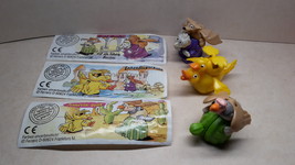 Kinder - 2001 Spielzeug mit flugeln - complete set + 3 papers - surprise eggs - £2.79 GBP