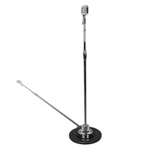 Pyle Classic Retro Vintage Style Microphone &amp; Swing Stand, Silver Style - £369.21 GBP