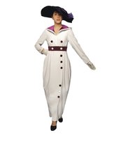 Women&#39;s Lady Aristocrat Theater Costume L White - £189.61 GBP+