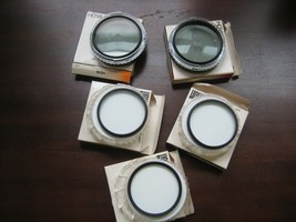 Set of 5 Lenses and Diffusers 67.0s &amp; 62.0s by Hoya technical photograph... - $32.66