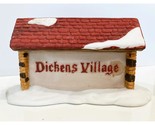 Dept 56 Vintage Heritage Village Collection “Dickens Village Sign” Chris... - £11.92 GBP