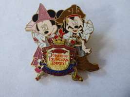 Disney Trading Pins 59743 WDW - Pirate &amp; Princess Party 2008 - Mickey &amp; Minnie - £14.51 GBP