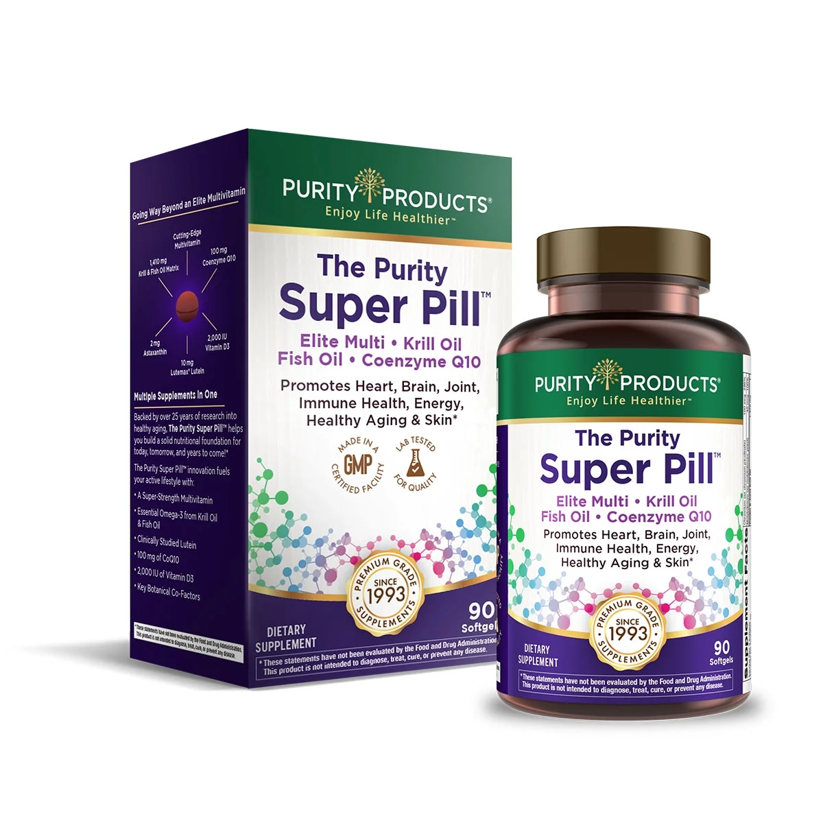 6 Advanced Formulas in 1 Supports Healthy Brain, Joints, Heart + More - ... - $99.99