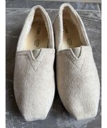 TOMS Womens 7 IvoryWool/Poly Uppers w/ Comfy Faux Fur Fleece Lined Slip ... - €20,55 EUR