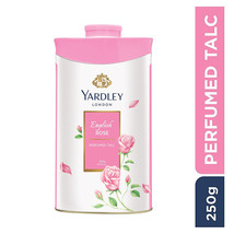 Yardley London English Rose Perfumed Talc for Women, 250gm/8.82 oz (Pack of 1) - £11.41 GBP