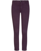 J BRAND Womens Trousers Anja Slim Aubergine Purple Size 26W JB001431 - £68.95 GBP