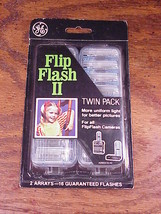 GE Flip Flash II Twin Pack, with 2 arrays and 16 flashes, sealed - £4.65 GBP