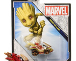 Hot Wheels Marvel Groot Go-Kart Character Cars Mint on Card - $8.88
