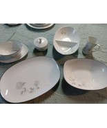 Noritake China Dinnerware Rosay pattern Hostess Set, Oval Veggie, Gravy ... - £143.41 GBP