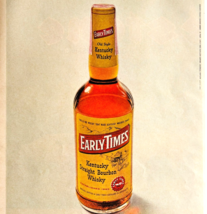 1966 Early Time Kentucky Bourbon Advertisement Vintage Liquor Distillery... - $372.23 MXN