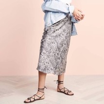 Free People Normani Bias Animal Printed Skirt NWT New SZ 2 Reg $98 Revolve - $19.79