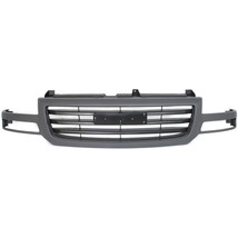 Grille For 2003-2007 GMC Sierra 1500 2003 Sierra 1500 HD Silver Plastic - $182.31