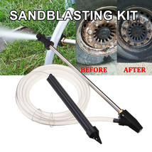 Blasting Washer Sandblasting Kit Portable Sand Blaster Wet For Karcher K Se - £30.88 GBP