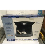 Epson Perfection 3490 Flatbed USB 2.0 Photo Scanner - Complete In Origin... - $96.53