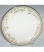 5 LENOX FRESH MEADOW BREAD DESSERT PLATES PLATE FLORAL 6 3/8&quot;  GREEN PLA... - £32.03 GBP