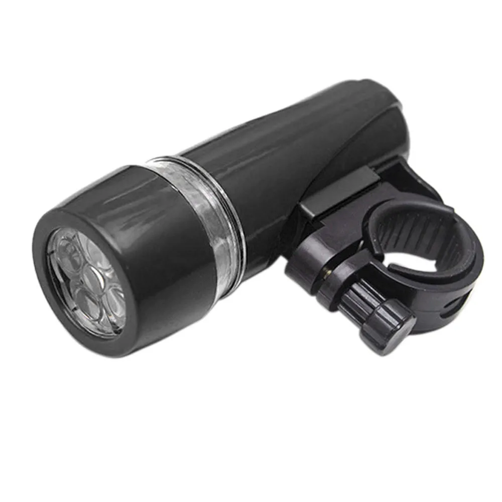 Waterproof 5 LEDs Bike Front Lights Safety Flashlight Mtb Mountain Bicycle - £9.58 GBP+