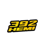 392 HEMI Car Emblems YELLOW - BLACK 392 Side Car Fender 3D Badges (Set o... - €29,09 EUR