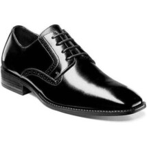 Stacy Adams Ardell Plain Toe Oxford Dress Shoes Black Leather 20162-001 image 14