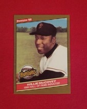 1986 Donruss Highlights Willie McCovey #34 HOF 1986 Inductee FREE SHIPPING - £1.59 GBP