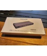 Wavlink WL-UG69DK1 USB-C Ultra 5K Universal Docking Station - Black - $147.58 CAD