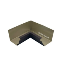 1 - Aluminum 5&quot; - Inch Gutter Inside Box Miter Color Musket Brown - $343,043.63 MXN