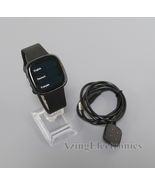 Fitbit Versa 4 Fitness Smartwatch FB523BKBK-US Graphite Aluminum / Black Large - $61.99