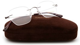 New Tom Ford Tf 5341 018 Silver Eyeglasses Frame 49-20-150mm B41mm Italy - £127.38 GBP