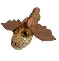 Dreamworks Gronckle Plush How To Train Your  Brown Dragon 2014 Stuffed D... - $10.32