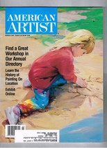 American Artist Magazine March 2001 Herb Randle Valori Fussell Ross Merrill - £10.73 GBP