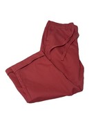 Joan Rivers Womens Pink Capri Pants Sz M Petite Zipper Button Drawstring... - $336.36 MXN