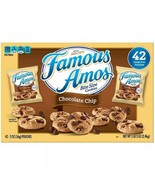 3 Cases Famous Amos Chocolate Chip Cookies (2 oz., 42 ct./case) - £77.11 GBP