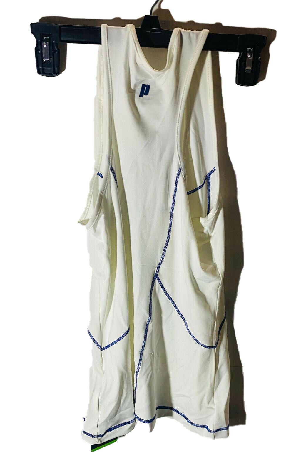 Prince Mujer Match Espalda de Nadador Tenis Camiseta Tirantes Pequeño - Blanco Item image 2