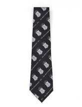 Phi Beta Sigma Fraternity Silk Neck Tie Royal Black Neck Tie 1914 - £26.53 GBP