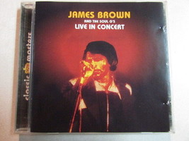 James Brown And The Soul G&#39;s Live In Concert 16 Trk German Import Cd Soul R&amp;B - £5.45 GBP