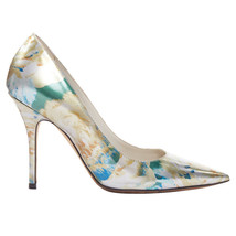 Dior Raf Simons Abstract Print Pointy Pumps Women Metallic Size 36 - £188.03 GBP