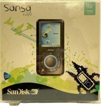 New SanDisk Sansa e260 Black 4 GB Digital Media Player Sealed - $115.43