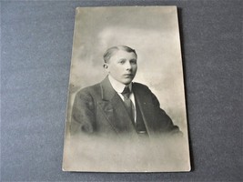 Handsome Man well Dressed - 1925 Real Photo Postcard (RPPC). - £9.49 GBP