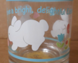 Candle Compliments Bunny Have a bright delightful Easter Glass Votive Ho... - $8.79