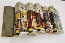 Set of 6 Vintage Anne of Green Gable Books by L.M. Montgomery - £157.38 GBP