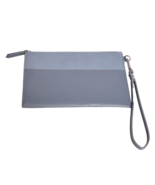 Chico&#39;s Blue Purse Pull Tie Zipper Wristlet - €14,03 EUR