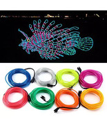 Searik LED Neon Light 6ft, Portable  EL Wire Glowing Rope Light... - €12,79 EUR