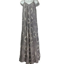 Jen’s pirate booty long maxi tie dye mesh boho sleeveless V-neck dress S... - $44.54